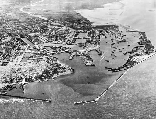 Sabordage du terminal du Havre